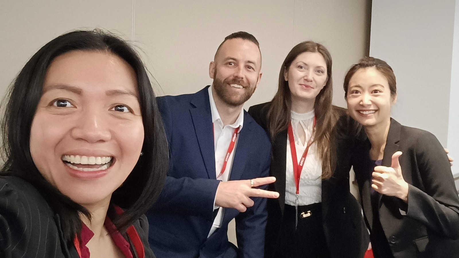 Wealth Mentor members at an industry event